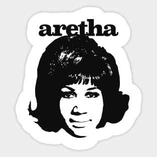 Aretha Sticker